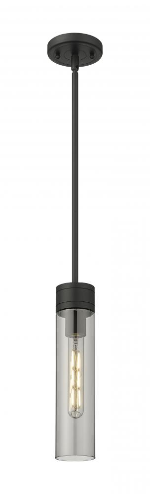 Boreas - 1 Light - 3 inch - Matte Black - Stem Hung - Mini Pendant