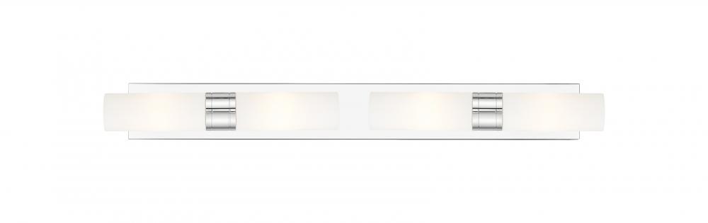 Boreas - 4 Light - 39 inch - Polished Chrome - Bath Vanity Light