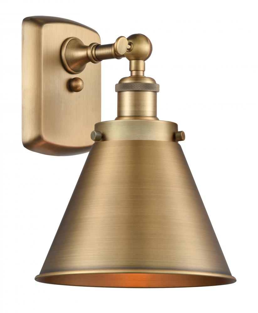 Appalachian - 1 Light - 7 inch - Brushed Brass - Sconce