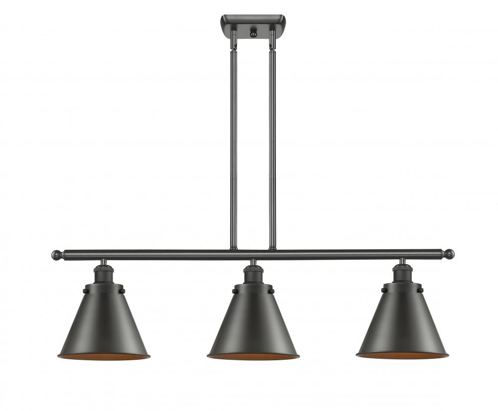 Appalachian - 3 Light - 36 inch - Oil Rubbed Bronze - Stem Hung - Island Light