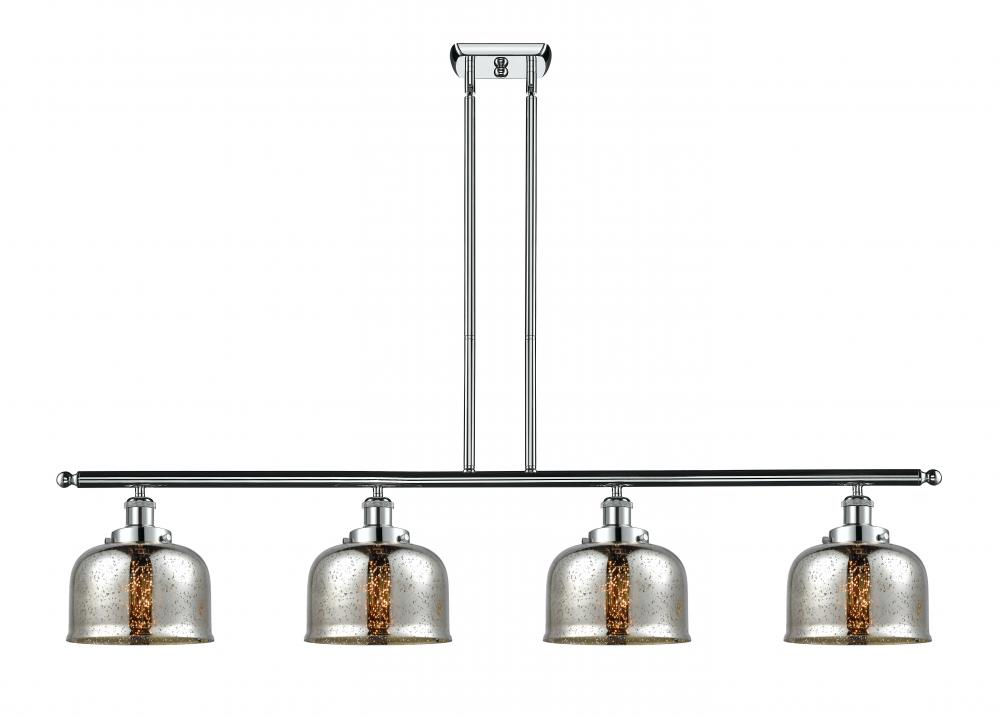 Bell - 4 Light - 48 inch - Polished Chrome - Stem Hung - Island Light