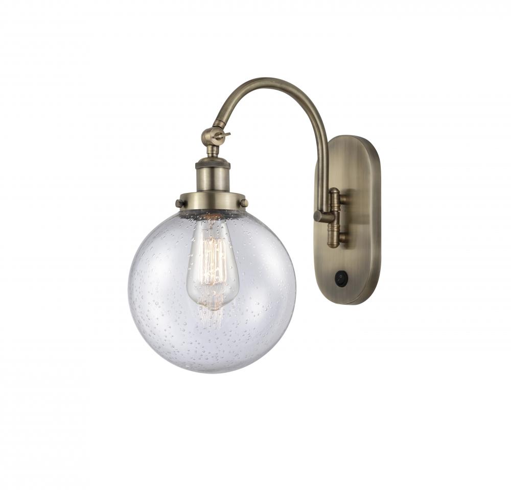 Beacon - 1 Light - 8 inch - Antique Brass - Sconce