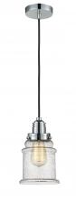 Innovations Lighting 100PC-10BK-2H-PC-G184 - Winchester - 1 Light - 8 inch - Polished Chrome - Cord hung - Mini Pendant