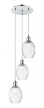 Innovations Lighting 113B-3P-PC-G459-6CL - Preston Bulb - 3 Light - 13 inch - Polished Chrome - Cord Hung - Multi Pendant