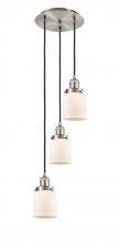 Innovations Lighting 113F-3P-SN-G51 - Cone - 3 Light - 12 inch - Brushed Satin Nickel - Cord hung - Multi Pendant