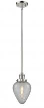 Innovations Lighting 201S-PN-G165-LED - Geneseo - 1 Light - 7 inch - Polished Nickel - Stem Hung - Mini Pendant