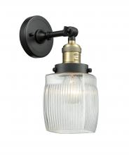 Innovations Lighting 203-BAB-G302 - Colton - 1 Light - 6 inch - Black Antique Brass - Adjustable Sconce