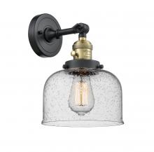 Innovations Lighting 203SW-BAB-G74-LED - Bell - 1 Light - 8 inch - Black Antique Brass - Sconce