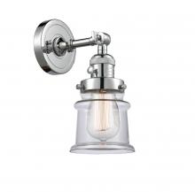 Innovations Lighting 203SW-PC-G182S - Canton - 1 Light - 5 inch - Polished Chrome - Adjustable Sconce