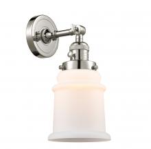 Innovations Lighting 203SW-PN-G181 - Canton - 1 Light - 7 inch - Polished Nickel - Adjustable Sconce