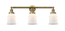 Innovations Lighting 205-BB-G181 - Canton - 3 Light - 30 inch - Brushed Brass - Bath Vanity Light