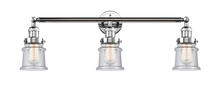 Innovations Lighting 205-PC-G184S - Canton - 3 Light - 30 inch - Polished Chrome - Bath Vanity Light