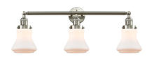 Innovations Lighting 205-SN-G191 - Bellmont - 3 Light - 30 inch - Brushed Satin Nickel - Bath Vanity Light