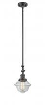 Innovations Lighting 206-OB-G532 - Oxford - 1 Light - 7 inch - Oil Rubbed Bronze - Stem Hung - Mini Pendant