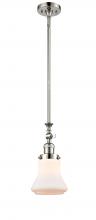 Innovations Lighting 206-PN-G191 - Bellmont - 1 Light - 6 inch - Polished Nickel - Stem Hung - Mini Pendant