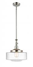 Innovations Lighting 206-PN-G694-12 - Bridgeton - 1 Light - 12 inch - Polished Nickel - Stem Hung - Mini Pendant