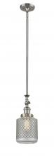 Innovations Lighting 206-SN-G262 - Stanton - 1 Light - 6 inch - Brushed Satin Nickel - Stem Hung - Mini Pendant