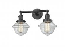 Innovations Lighting 208-OB-G532 - Oxford - 2 Light - 17 inch - Oil Rubbed Bronze - Bath Vanity Light