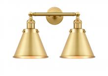 Innovations Lighting 208-SG-M13-SG - Appalachian - 2 Light - 18 inch - Satin Gold - Bath Vanity Light