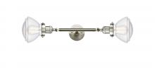 Innovations Lighting 208L-SN-G324 - Olean - 2 Light - 7 inch - Brushed Satin Nickel - Bath Vanity Light