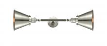 Innovations Lighting 208L-SN-M13-SN - Appalachian - 2 Light - 8 inch - Brushed Satin Nickel - Bath Vanity Light