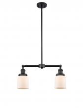 Innovations Lighting 209-BK-G51 - Bell - 2 Light - 21 inch - Matte Black - Stem Hung - Island Light