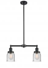 Innovations Lighting 209-OB-G54 - Bell - 2 Light - 21 inch - Oil Rubbed Bronze - Stem Hung - Island Light