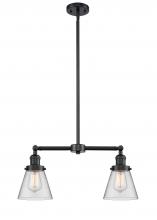 Innovations Lighting 209-OB-G62 - Cone - 2 Light - 21 inch - Oil Rubbed Bronze - Stem Hung - Island Light