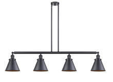 Innovations Lighting 214-BK-M13-BK-LED - Appalachian - 4 Light - 52 inch - Matte Black - Stem Hung - Island Light