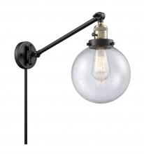 Innovations Lighting 237-BAB-G204-8 - Beacon - 1 Light - 8 inch - Black Antique Brass -Adjustable Swing Arm