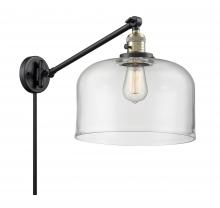 Innovations Lighting 237-BAB-G72-L - Bell - 1 Light - 12 inch - Black Antique Brass -Adjustable Swing Arm