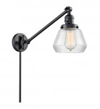 Innovations Lighting 237-BK-G172-LED - Fulton - 1 Light - 8 inch - Matte Black - Swing Arm