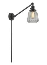 Innovations Lighting 237-OB-G142 - Chatham - 1 Light - 8 inch - Oil Rubbed Bronze - Swing Arm