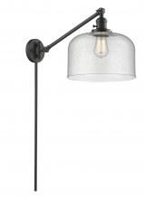 Innovations Lighting 237-OB-G74-L - Bell - 1 Light - 12 inch - Oil Rubbed Bronze -Adjustable Swing Arm