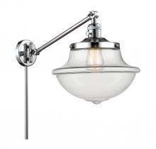 Innovations Lighting 237-PC-G542 - Oxford - 1 Light - 12 inch - Polished Chrome - Swing Arm