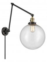 Innovations Lighting 238-BAB-G204-12 - Beacon - 1 Light - 12 inch - Black Antique Brass - Swing Arm