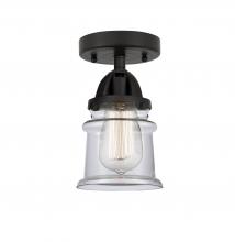 Innovations Lighting 288-1C-BK-G182S - Canton - 1 Light - 5 inch - Matte Black - Semi-Flush Mount