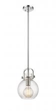 Innovations Lighting 410-1SS-PN-G410-8SDY - Newton Sphere - 1 Light - 8 inch - Polished Nickel - Mini Pendant