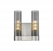 Innovations Lighting 429-2W-SN-G429-11SM - Empire - 2 Light - 11 inch - Satin Nickel - Bath Vanity Light