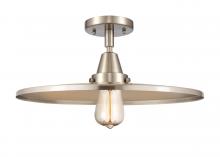 Innovations Lighting 447-1C-SN-MFR-SN-16 - Appalachian - 1 Light - 16 inch - Brushed Satin Nickel - Flush Mount