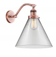 Innovations Lighting 515-1W-AC-G42-L-LED - Cone - 1 Light - 12 inch - Antique Copper - Adjustable Sconce