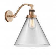Innovations Lighting 515-1W-BB-G42-L - Cone - 1 Light - 12 inch - Brushed Brass - Adjustable Sconce