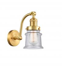 Innovations Lighting 515-1W-SG-G184S - Canton - 1 Light - 7 inch - Satin Gold - Sconce