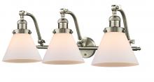 Innovations Lighting 515-3W-SN-G41 - Cone - 3 Light - 28 inch - Brushed Satin Nickel - Bath Vanity Light