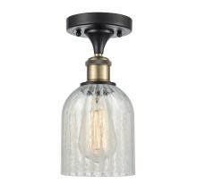 Innovations Lighting 516-1C-BAB-G2511 - Caledonia - 1 Light - 5 inch - Black Antique Brass - Semi-Flush Mount