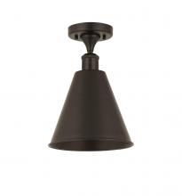 Innovations Lighting 516-1C-OB-MBC-8-OB - Berkshire - 1 Light - 8 inch - Oil Rubbed Bronze - Semi-Flush Mount