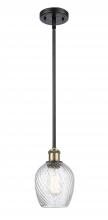 Innovations Lighting 516-1S-BAB-G292 - Salina - 1 Light - 6 inch - Black Antique Brass - Mini Pendant