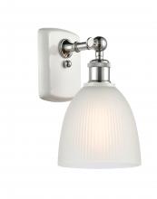 Innovations Lighting 516-1W-WPC-G381 - Castile - 1 Light - 6 inch - White Polished Chrome - Sconce