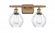 Innovations Lighting 516-2W-BB-G362 - Waverly - 2 Light - 16 inch - Brushed Brass - Bath Vanity Light