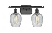 Innovations Lighting 516-2W-BK-G292 - Salina - 2 Light - 16 inch - Matte Black - Bath Vanity Light